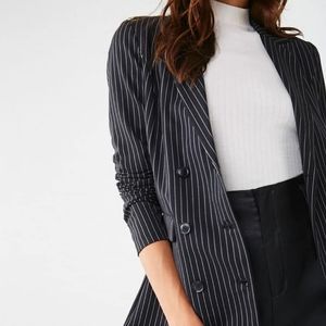 Forever 21 Pinstripe Blazer